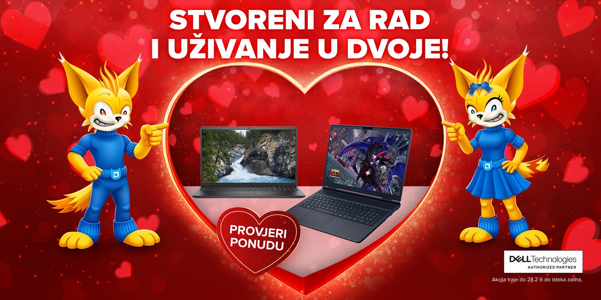 Dell laptopi veljača